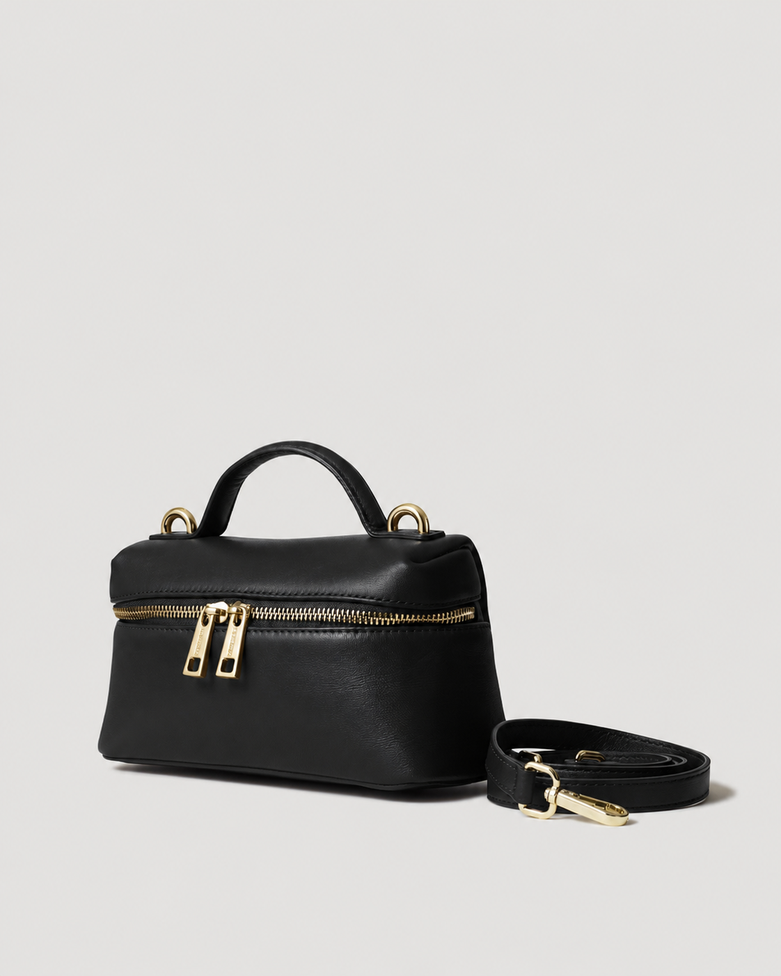 Baguette Lambskin Small - Black
