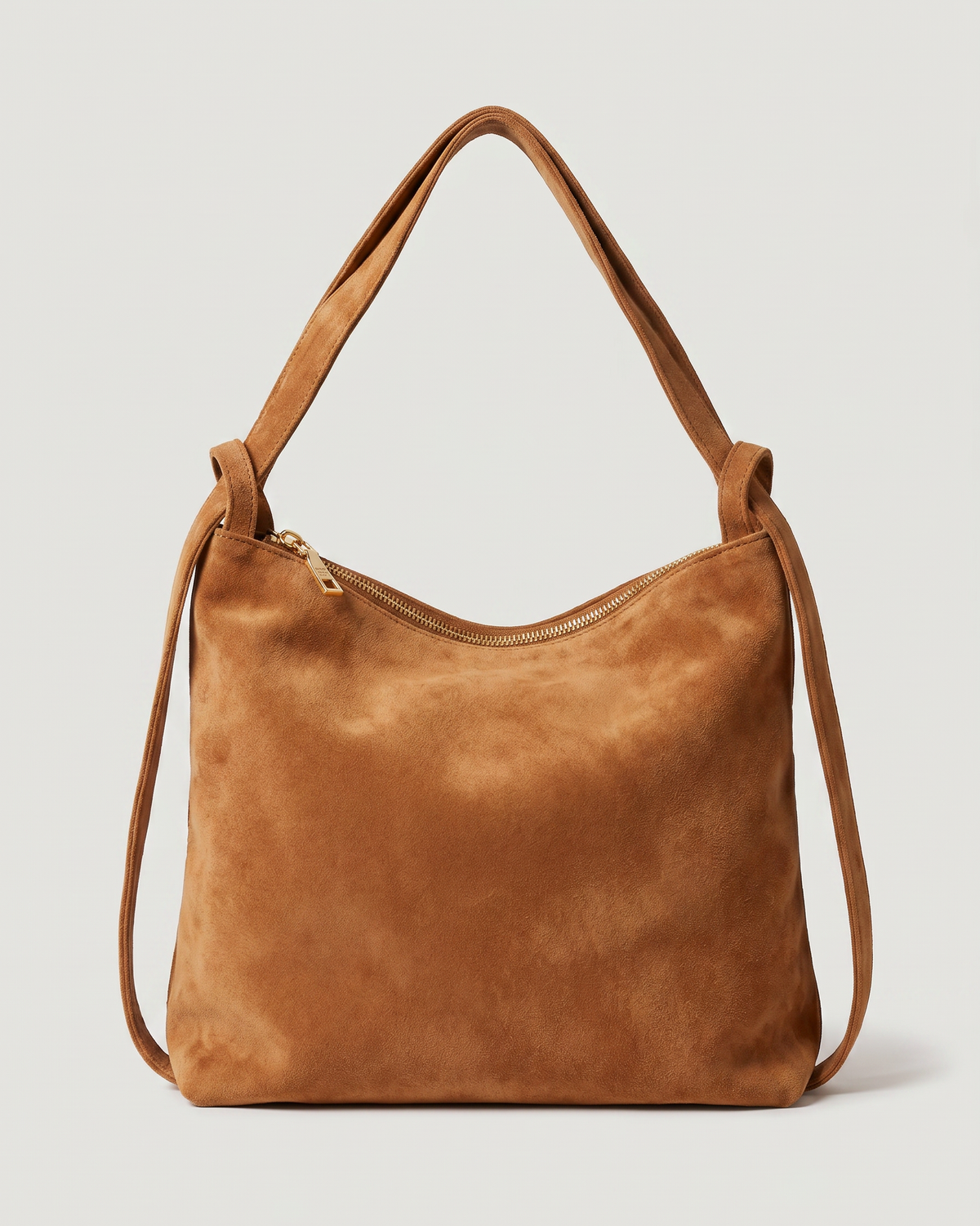 Bianca Backpack - Tan Suede