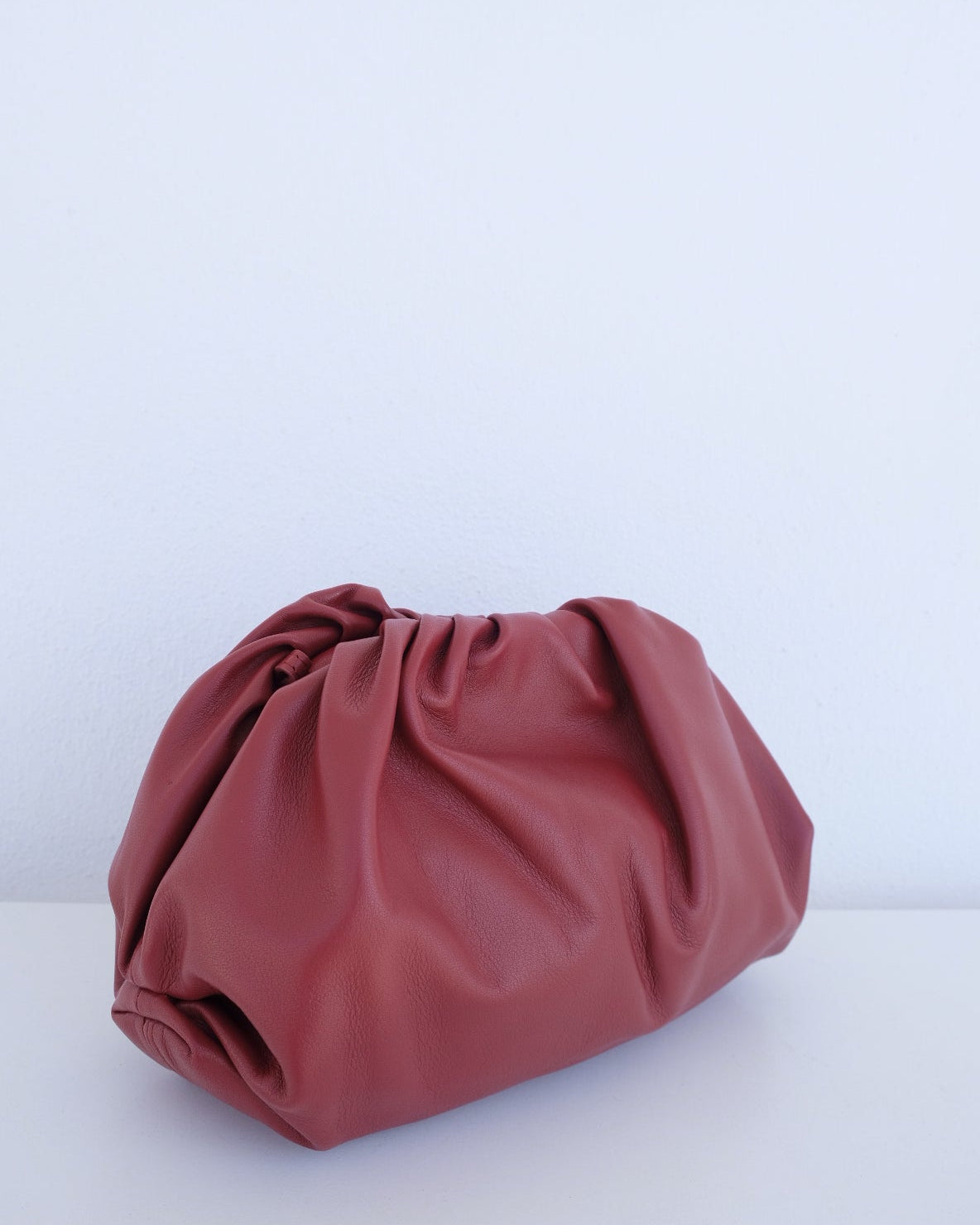 Cora Clutch - Cherry Red