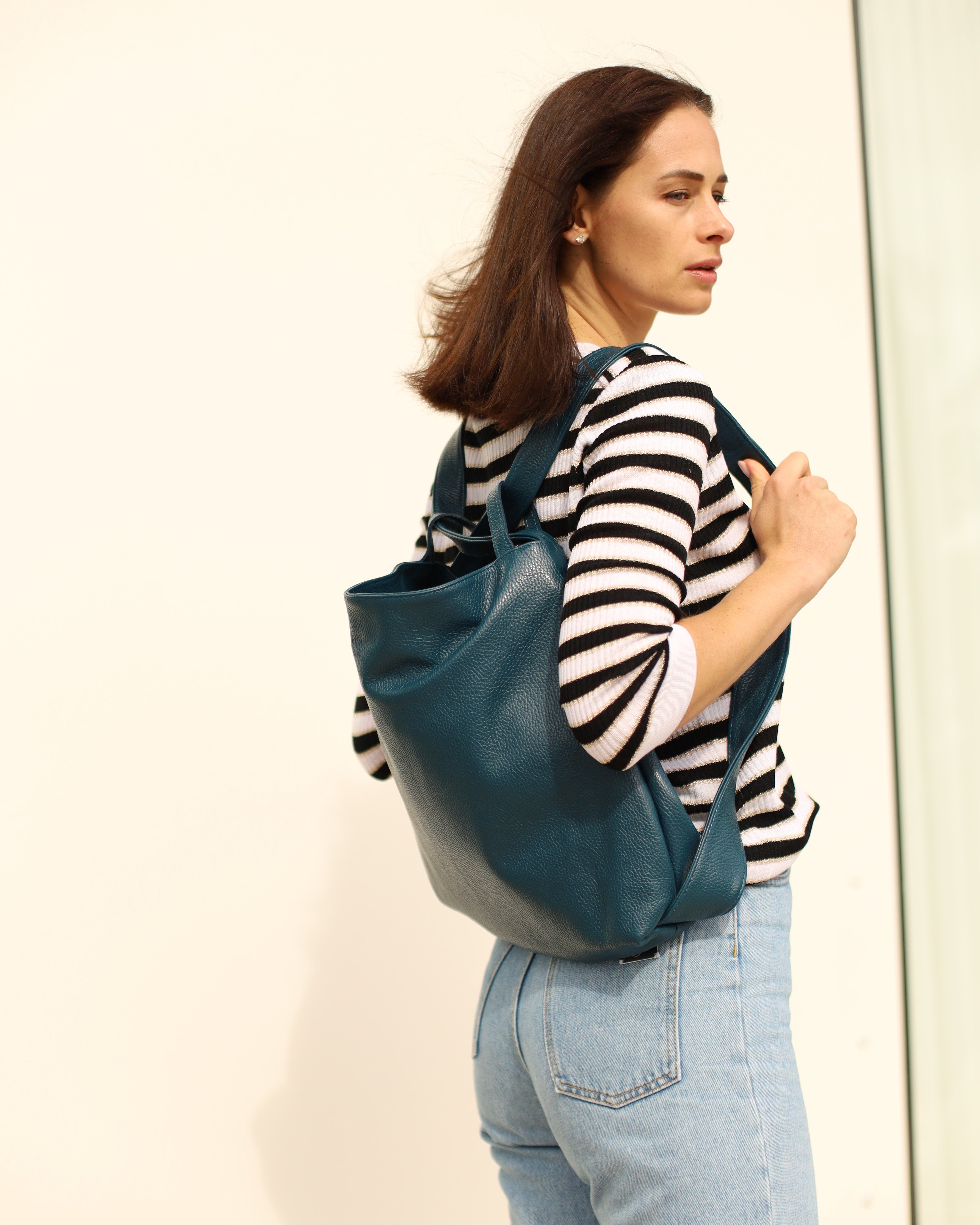 Bianca Backpack - Blue Teal