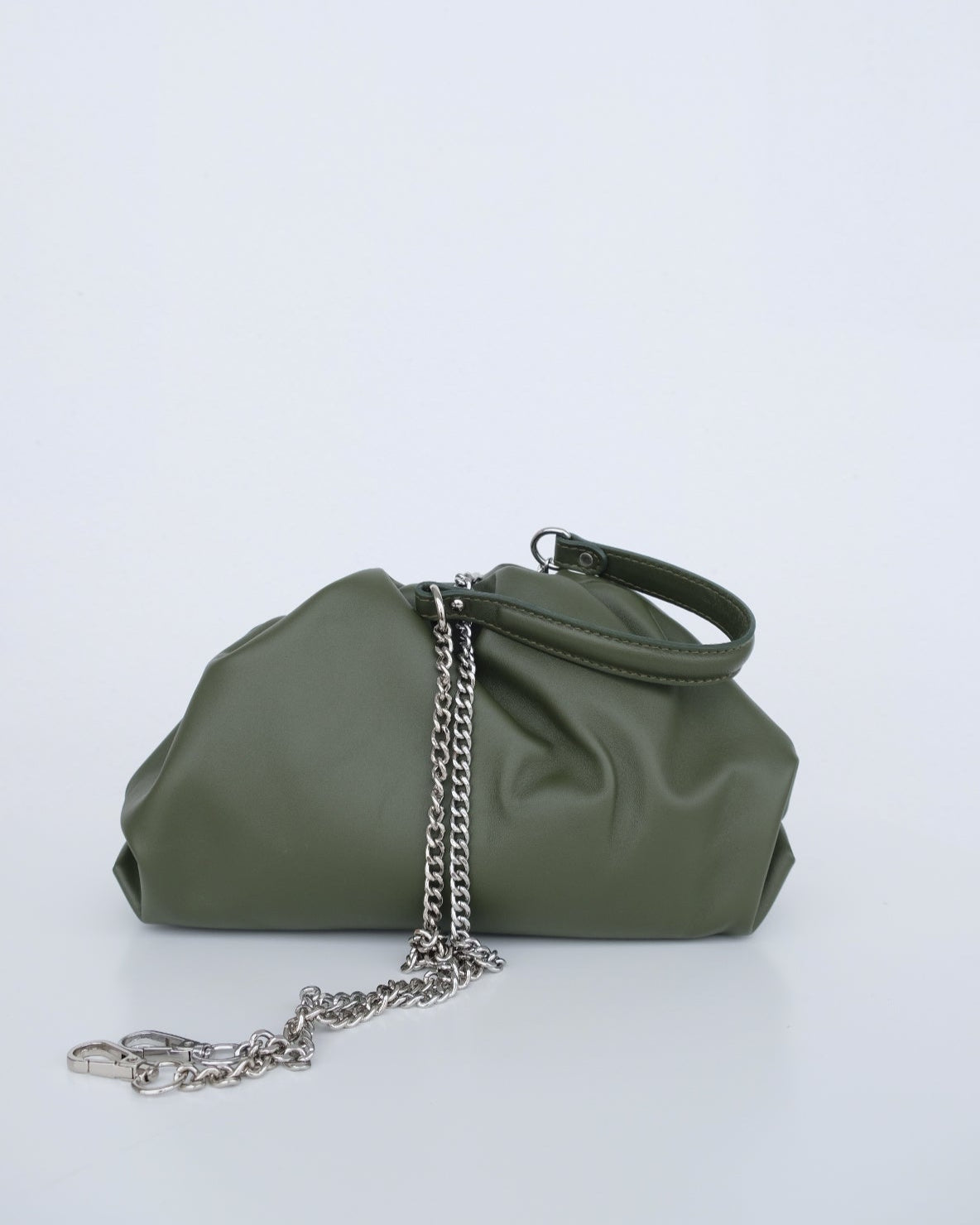 Cora Clutch - Olive Green