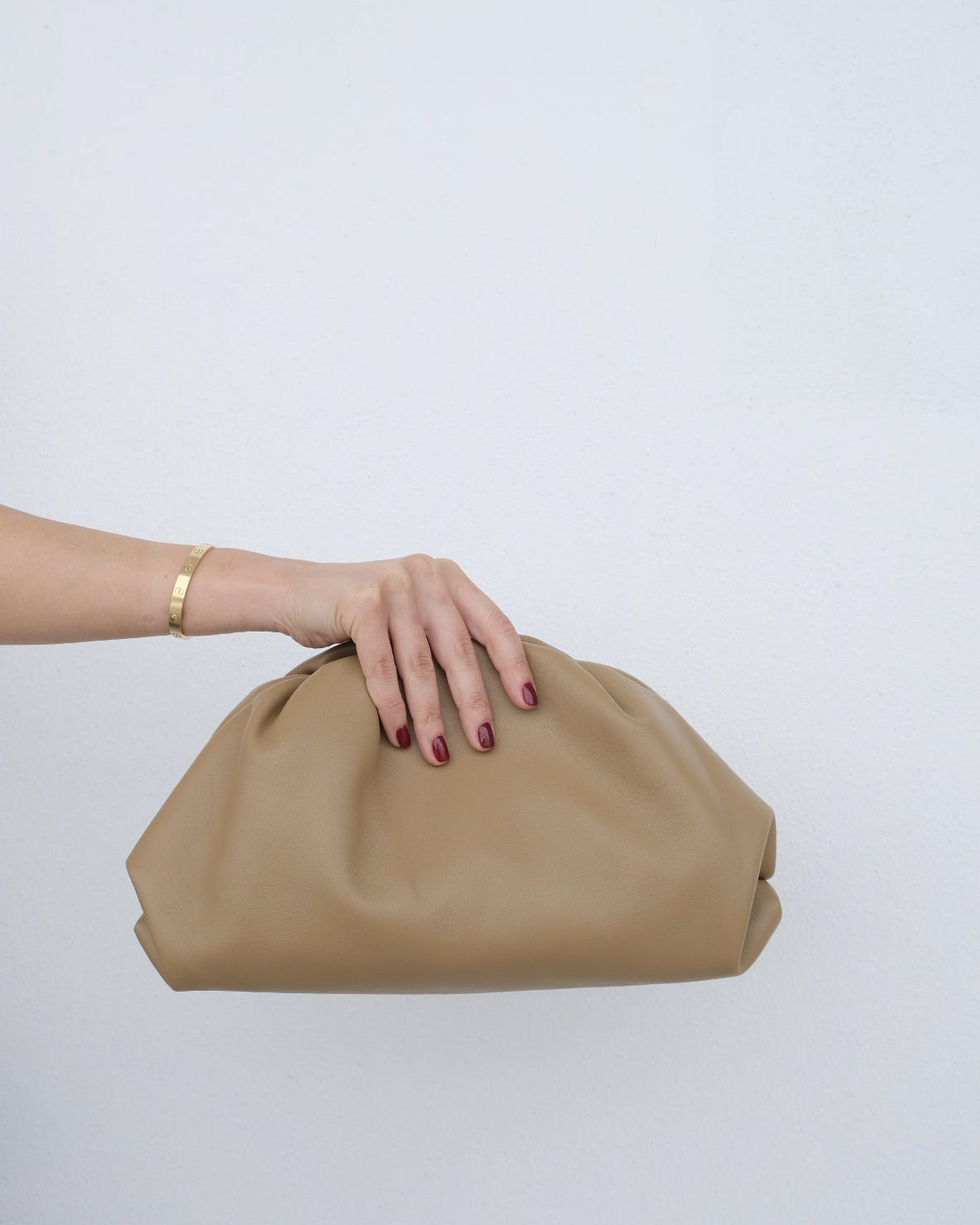 Cora Clutch - Taupe