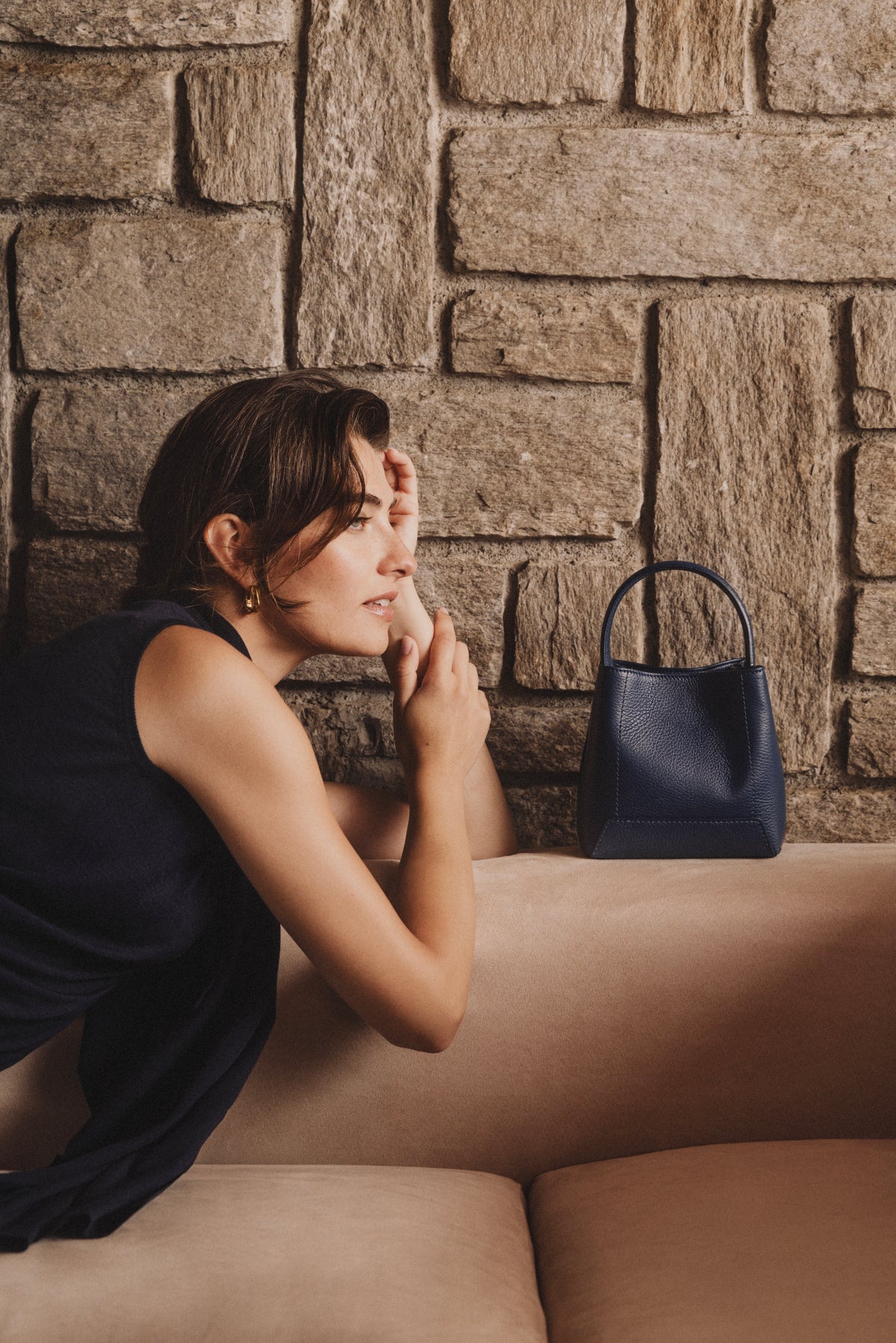Sofia Small - Navy Blue