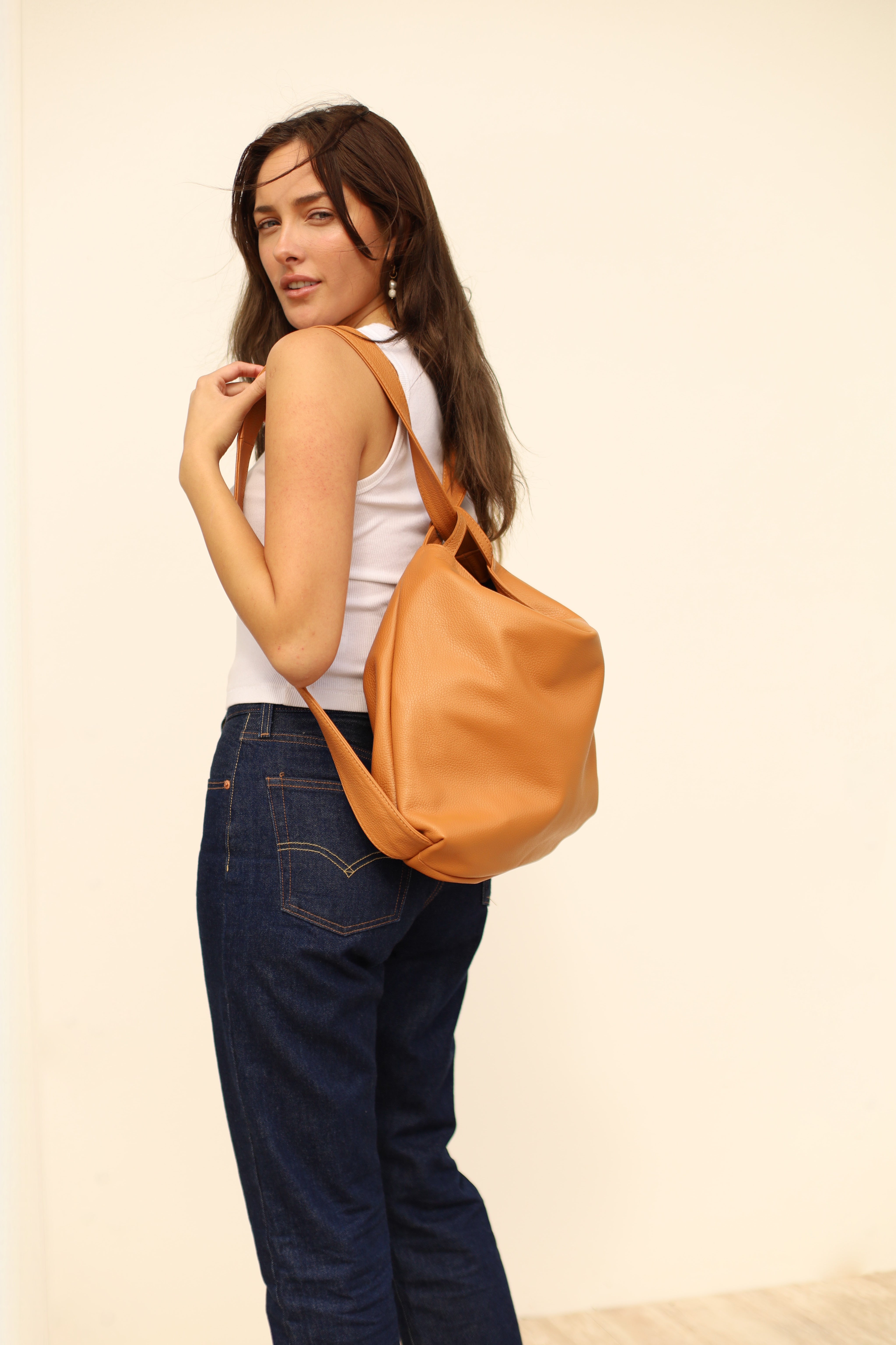 Bianca Backpack - Camel