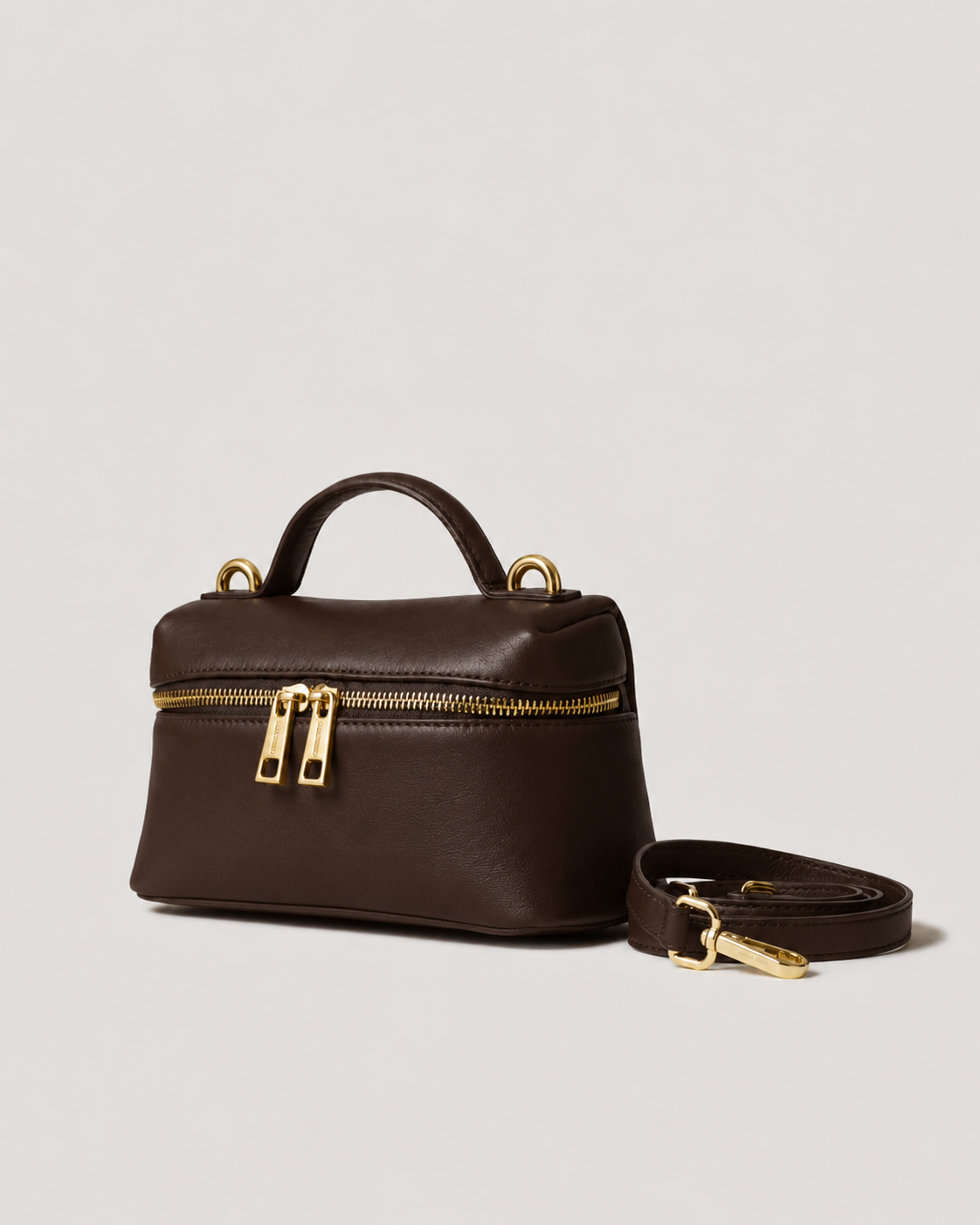 Baguette Lambskin Small - Espresso