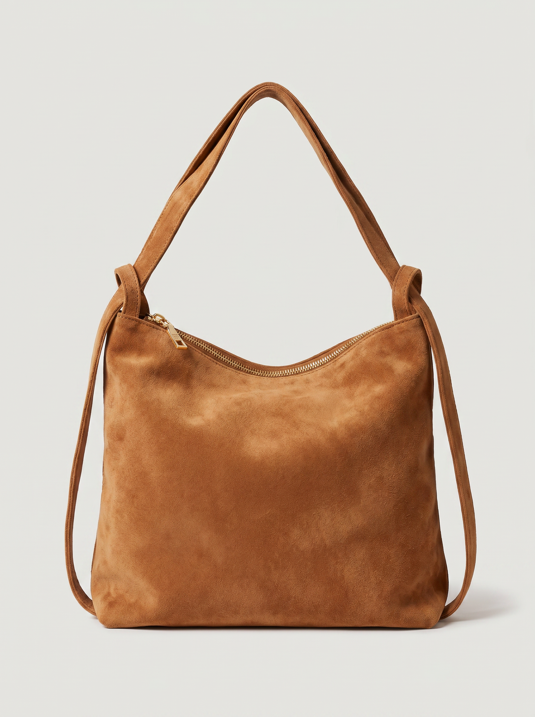 Bianca Backpack - Tan Suede