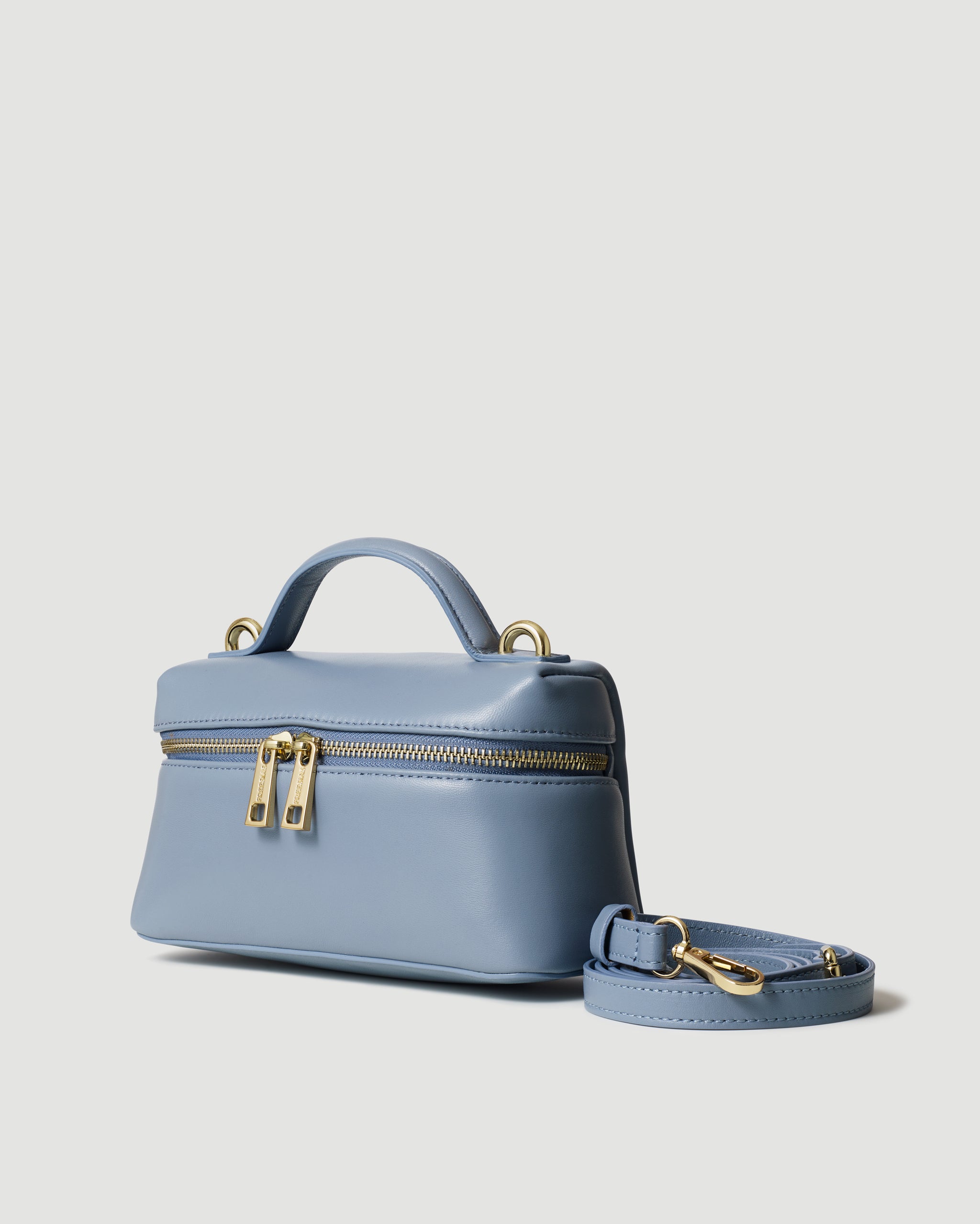 Baguette Lambskin Small - Celeste