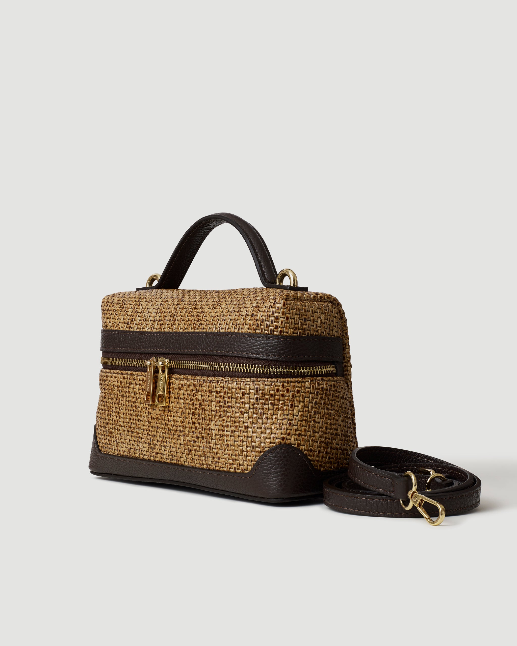 Raffia Baguette - Medium