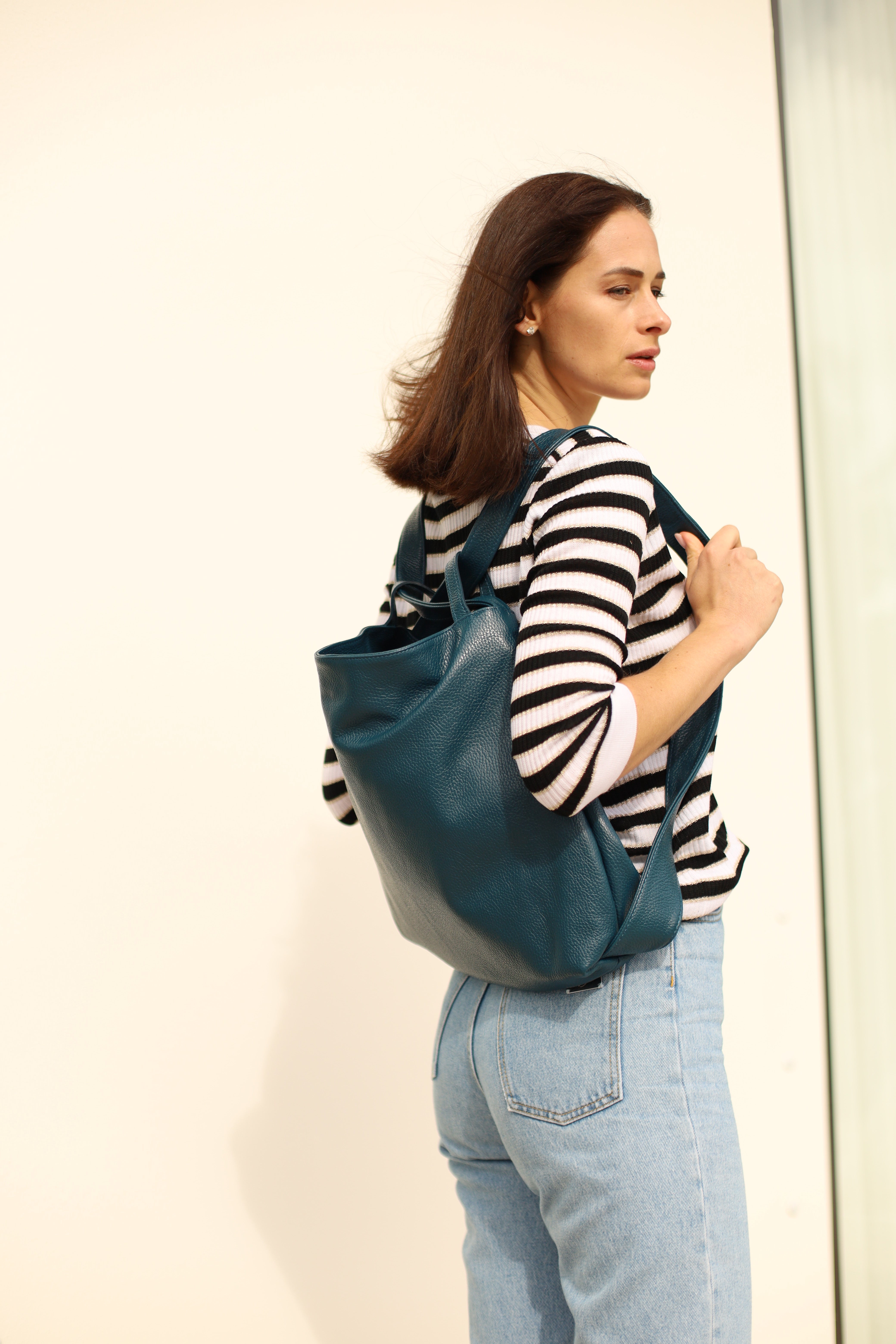 Bianca Backpack - Blue Teal