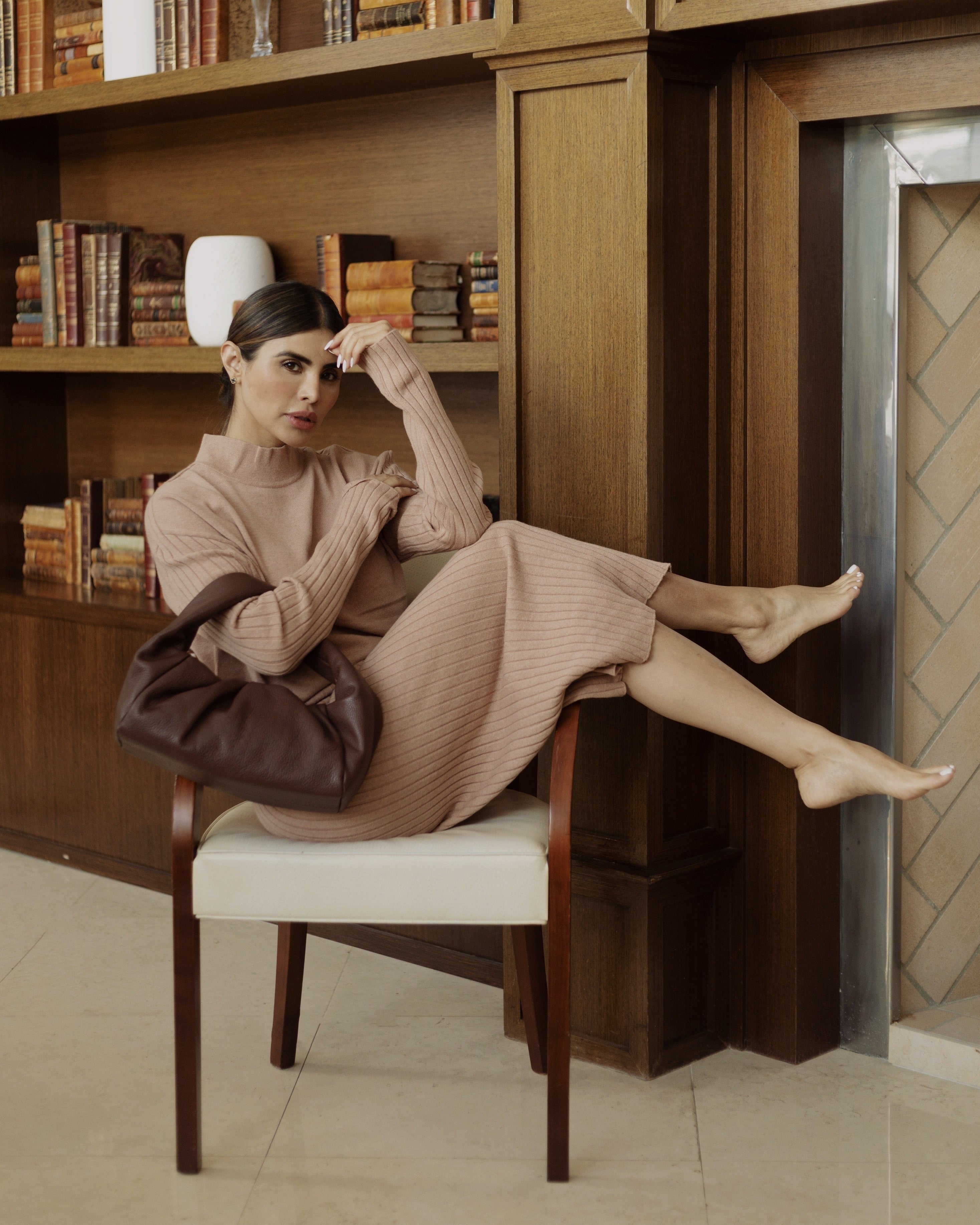 Phoebe Large - Chocolate Brown